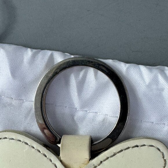 RARE Vintage Coach Patent Leather Butterfly Key Chain - Picture 6 of 8